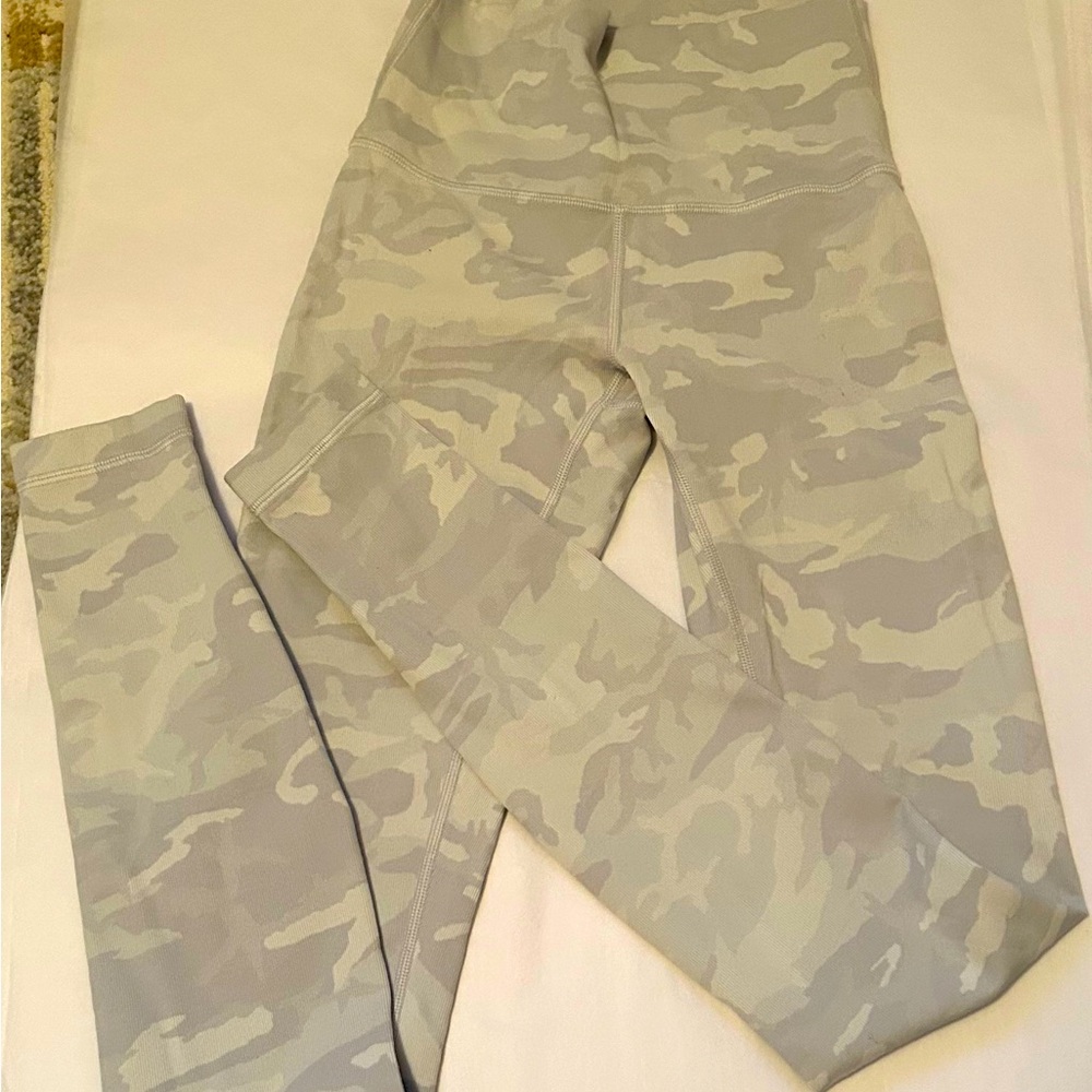 Lululemon Athletica Camo Leggings